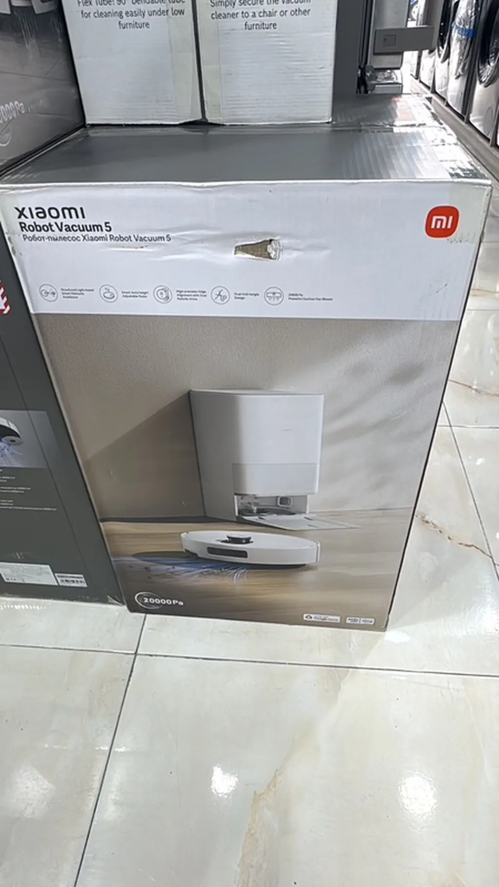 Xiaomi Robot Vacuum 5 – ağıllı robot tozsoran və özünü-təmizləmə