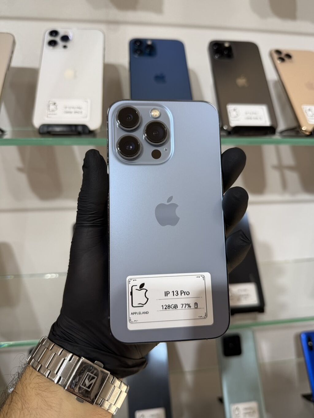 IPhone 13 Pro, 128 GB, Sierra Blue, Face ID Bakı