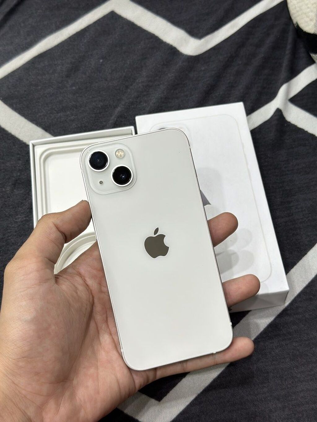IPhone 13, 128 GB, Ağ, Face ID