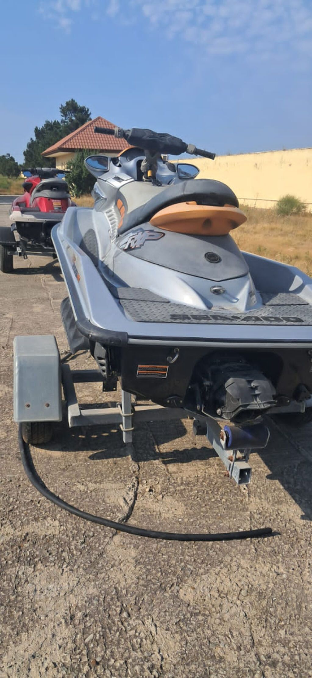 Sea‑Doo RXP 255 hidrovelosiped, treyler ilə birlikdə - Modell
