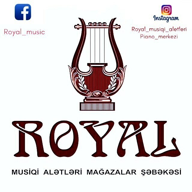 ROYAL musiqi alətləri mağazalar şəbəkəsi