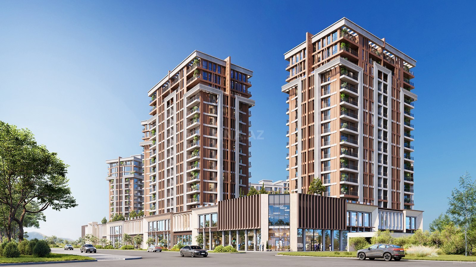 Gəncə Park City tikinti şirkətinə məxsus yaşayış kompleksi