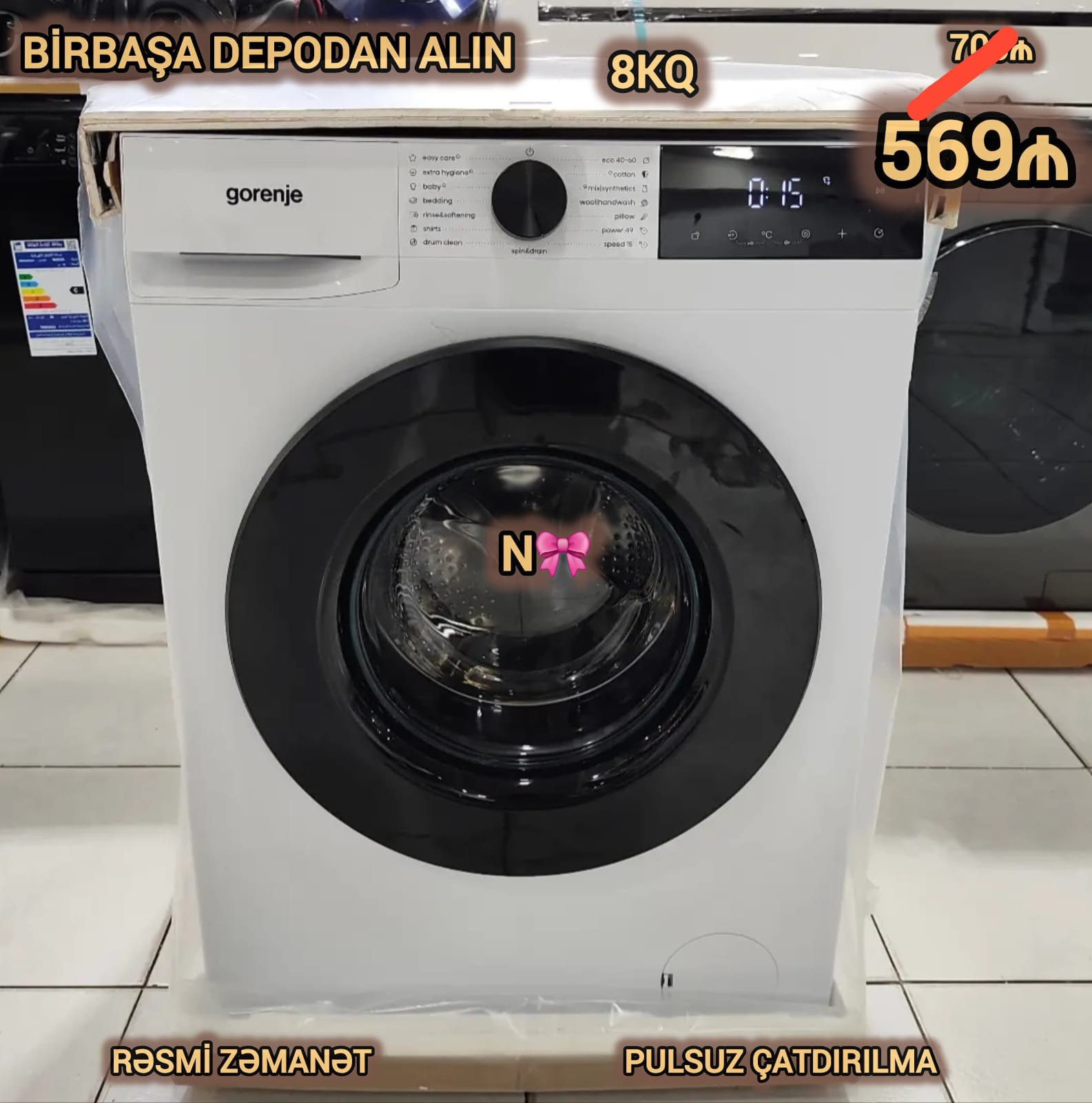 GORENJE* 8 kq paltaryuyan