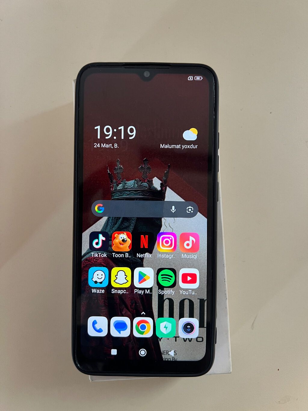 Poco C40, 64 GB, rəng - Qara, Face ID