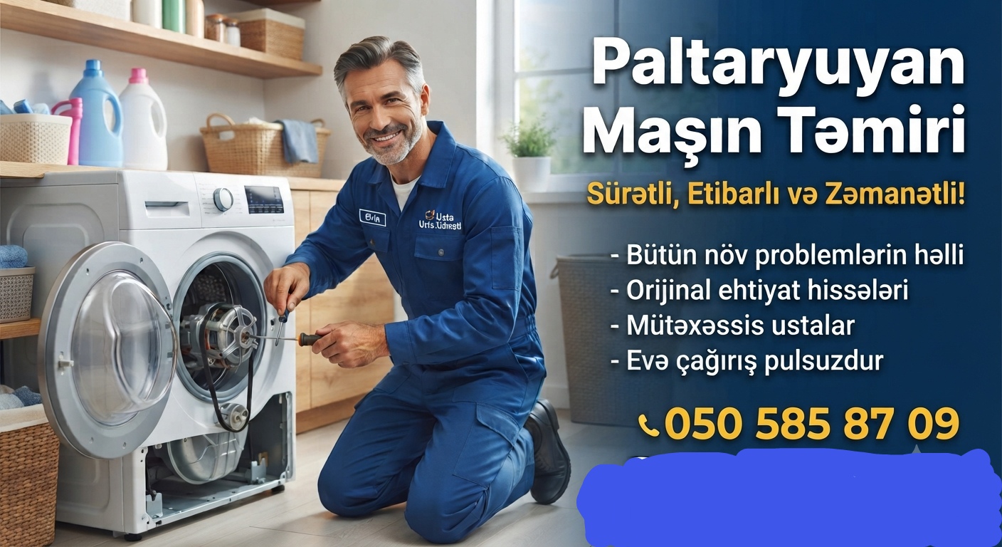 Bütün növ paltaryuyanların təmiri