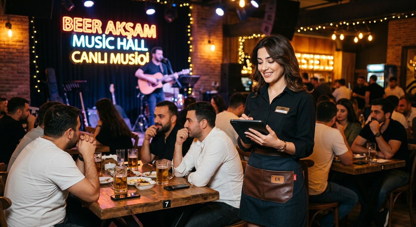 Ofisant Xanim tələb olunur Beer Akşam MusicHall