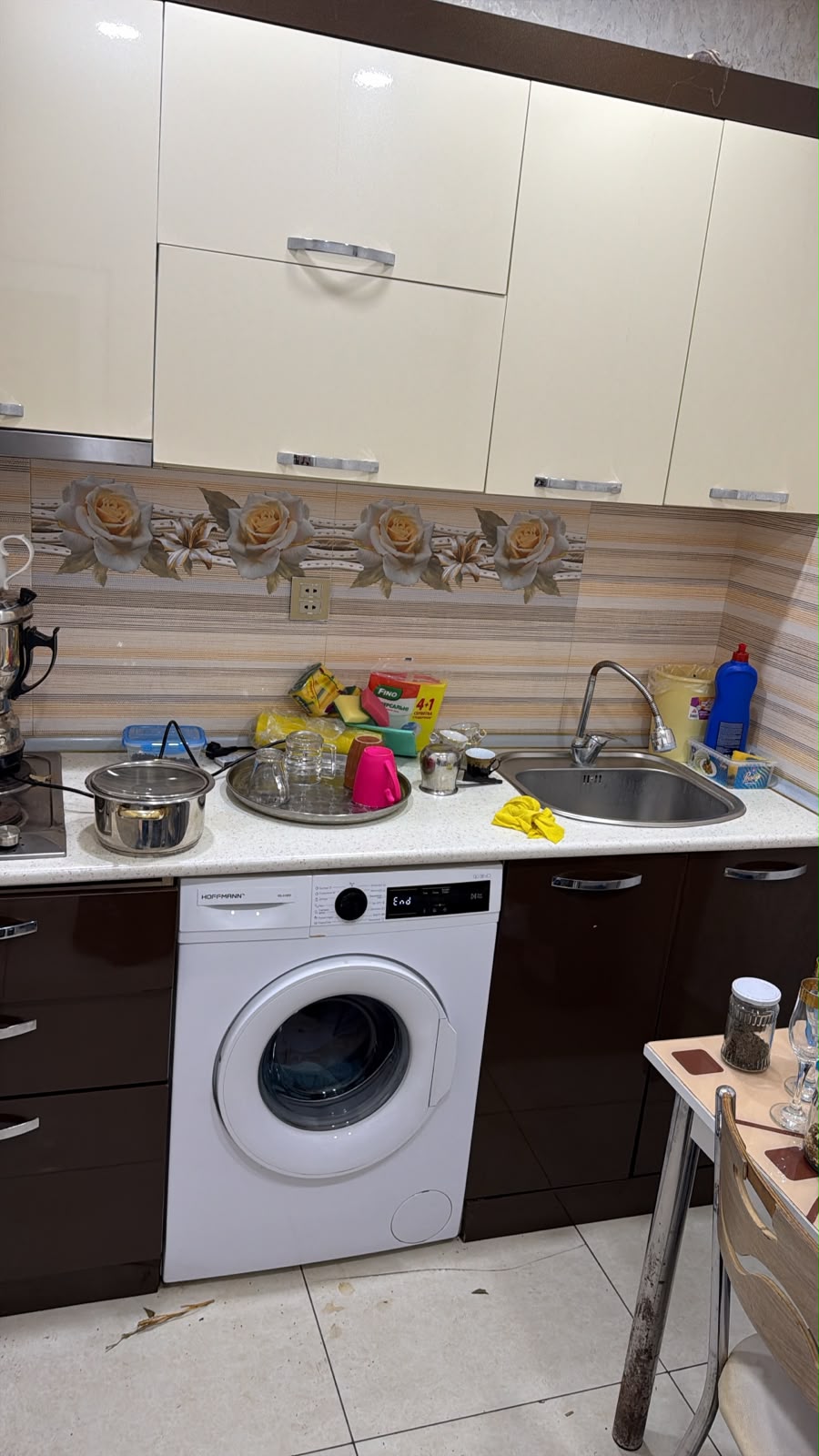 Mətbəx mebeli ölçüsü təxminən 2 metr 170
