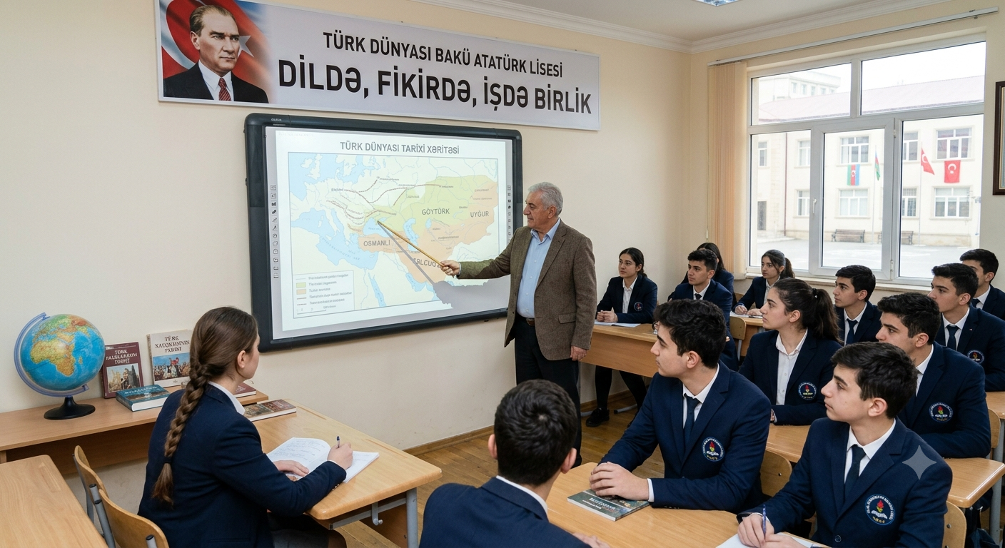 Tarix müəllimi.Atatürk Dünyası Liseyi
