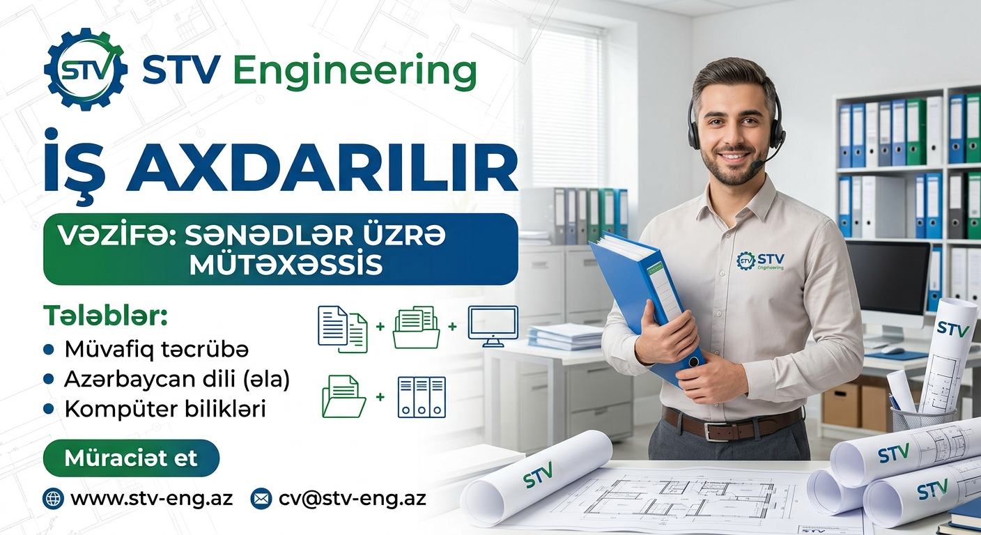 Sənədlər üzrə mütəxəssis axtarılir