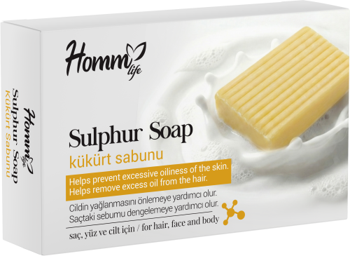 Homm Life Kükürt Sabunu saç, üz və bədən üçün
