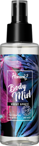 Homm Life Body Mist bədən spreyini göstərir.100ml