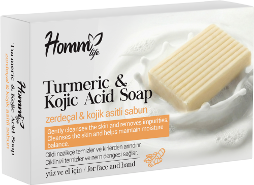 Homm Life Zerdeçal & Kojik Asitli Sabun (Turmeric & Kojic Acid Soap