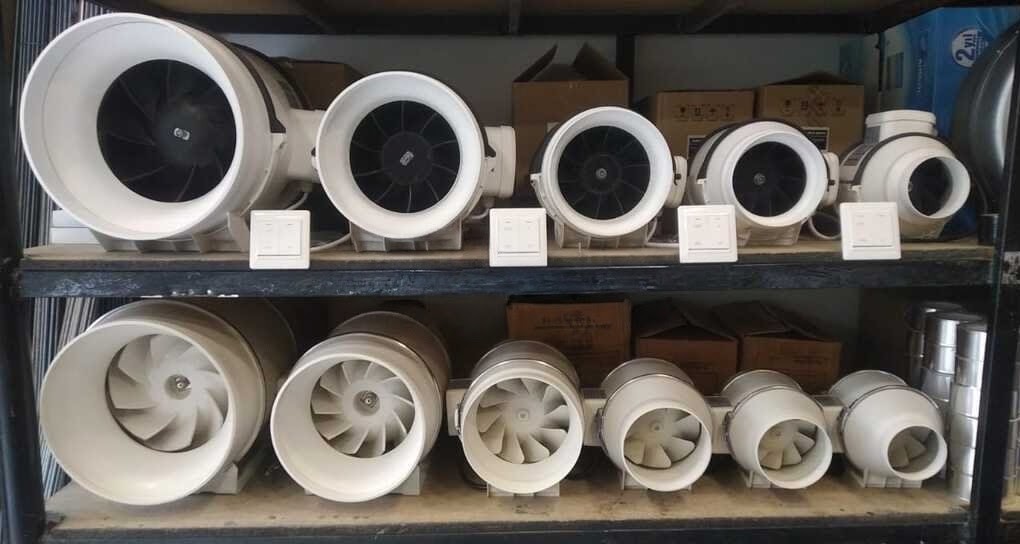 Plastik Fan Havalandırma mühərriki