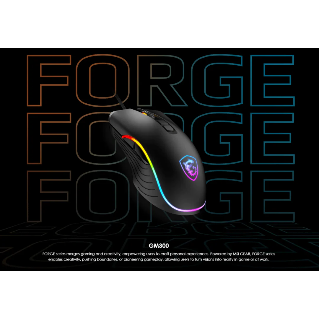 Gaming Mouse FORGE GM300 New