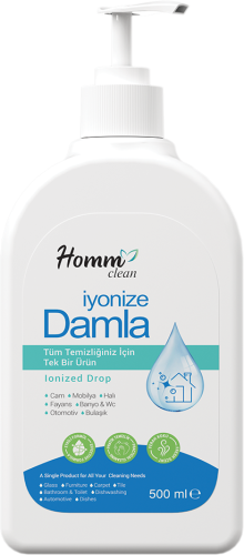 Homm Clean İyonize Damla (500 ml) – ev təmizliyi üçün