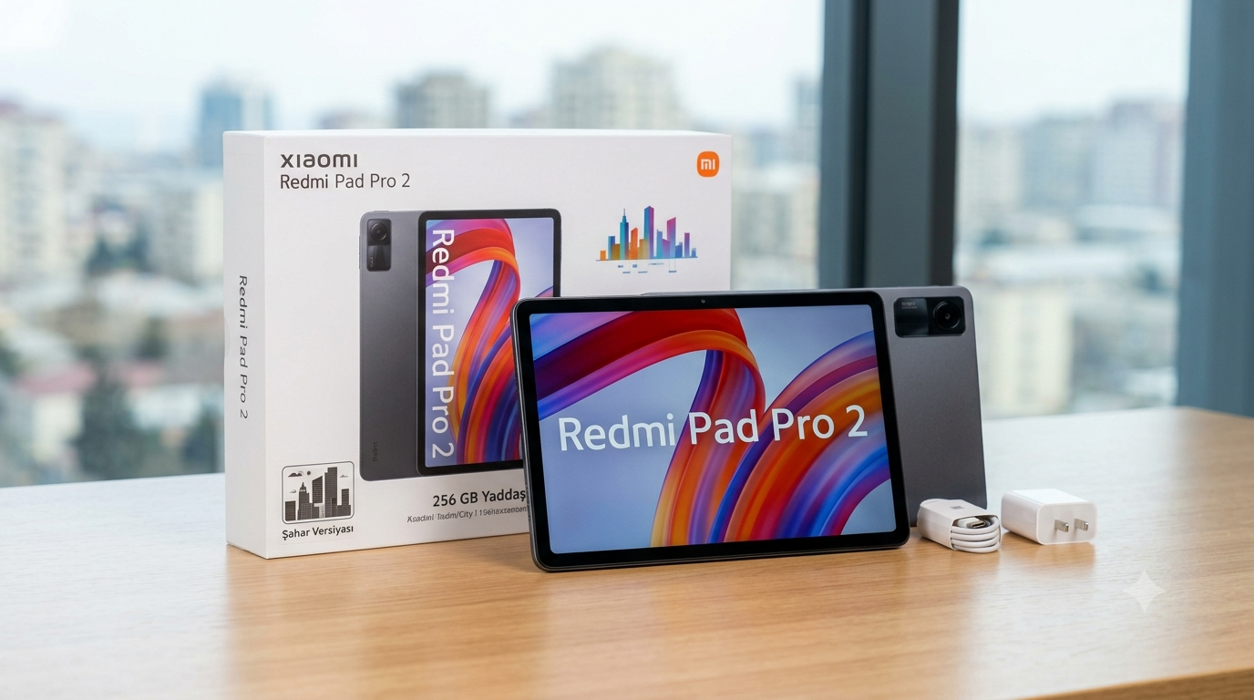 Xiaomi Redmi Pad Pro 2 256 GB Şəhər