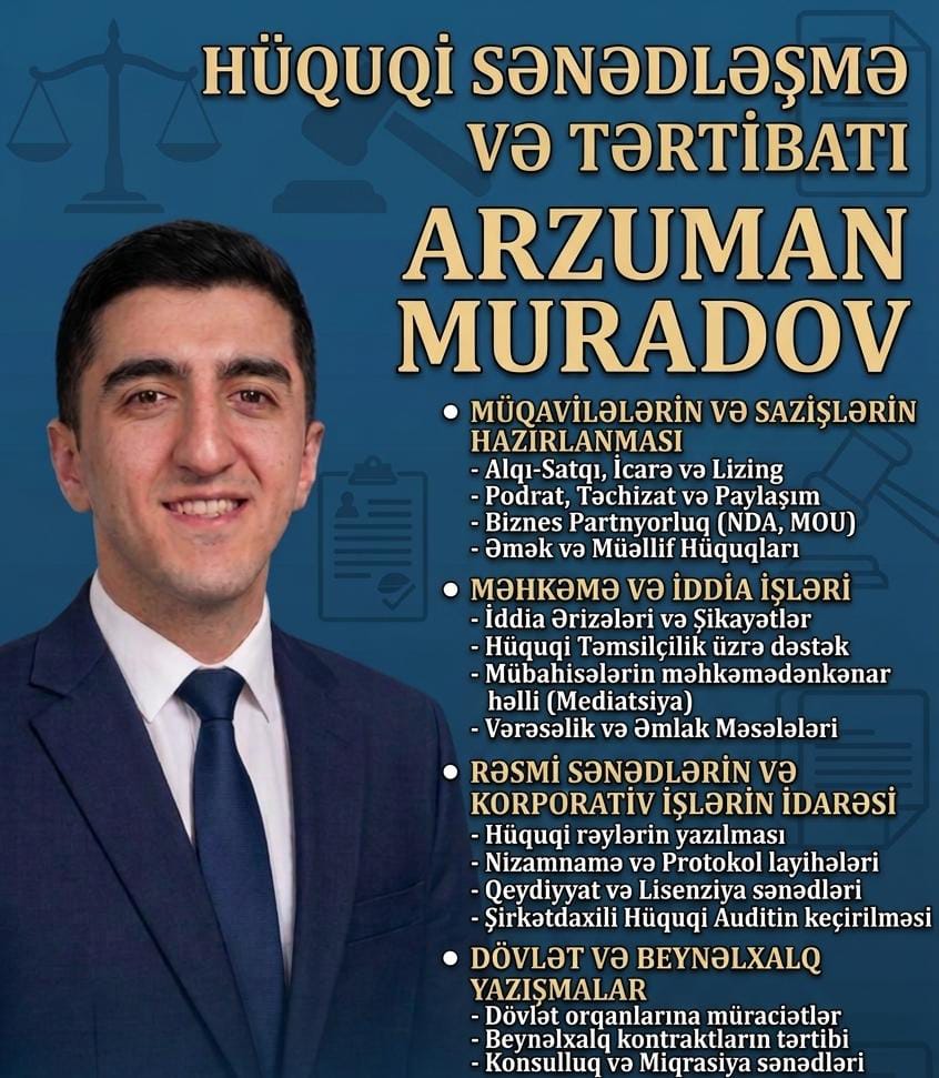 Hüquqi sənədləşmə xidməti Məhkəmə iddia ərizələri , Müqavilələrin hazırlanması , kadr sənədləşməsi