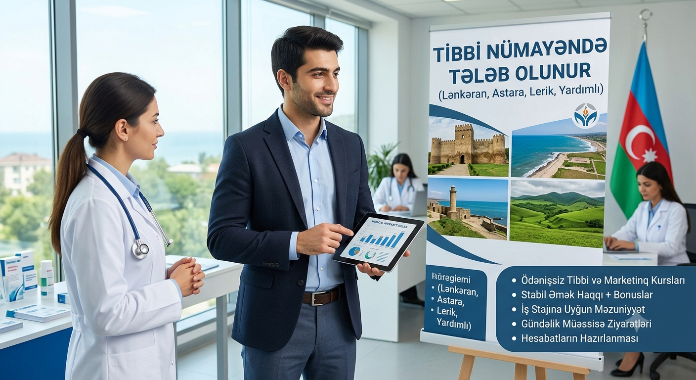 Tibbi nümayəndətələb olunur (Lənkəran, Astara, Lerik, Yardımlı)