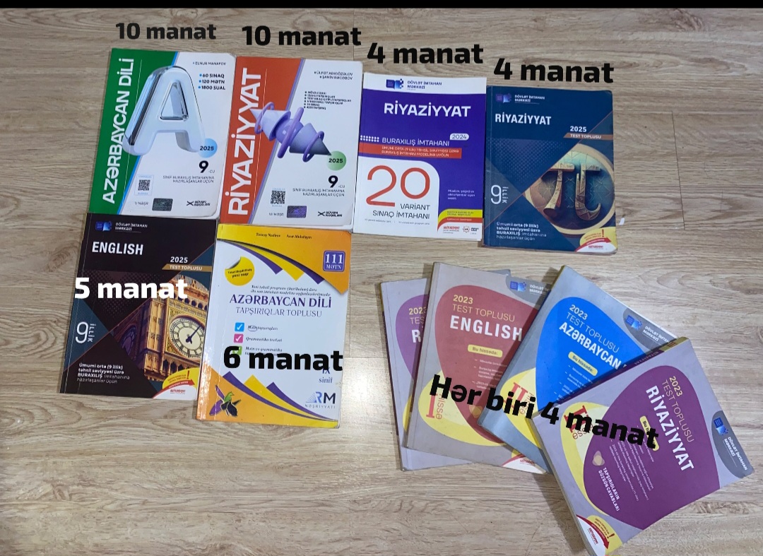 Testlər satılır