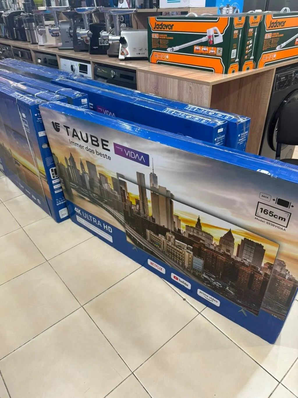 TAUBE VIDAA Smart TV – 165 sm (65") 4K Ultra HD - Ekran: 165 sm
