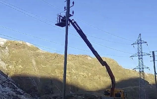 “Azərişıq” Kəlbəcər və Laçında yenidənqurma işlərini davam etdirir